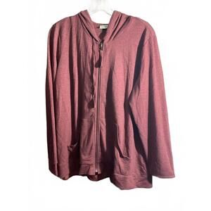 Logo Lounge Cozy Zip-Up Hoodie - Comfortable and Stylish L